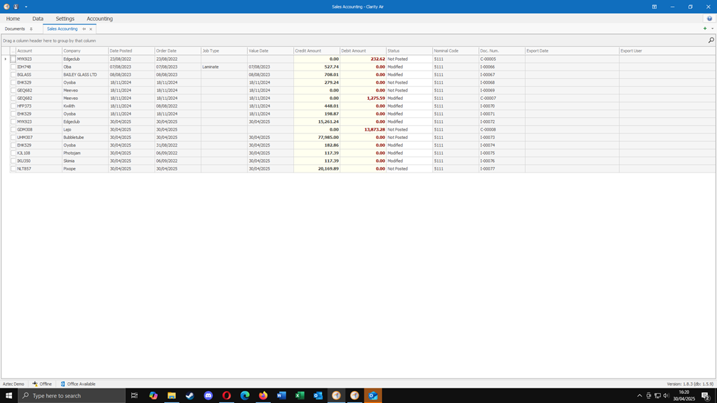 Clarity Air-Sales Accounting-1